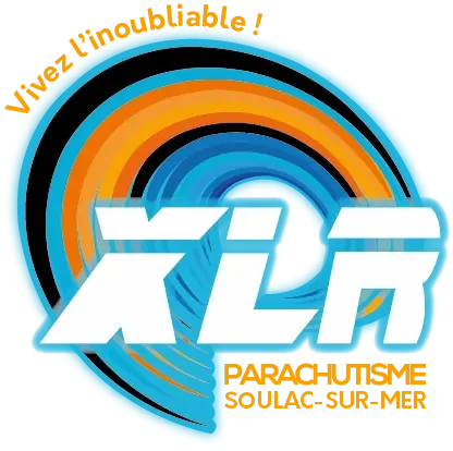 Logo Xlr Parachutisme - Centre professionnel de sauts en parachute à Soulac sur Mer en Gironde