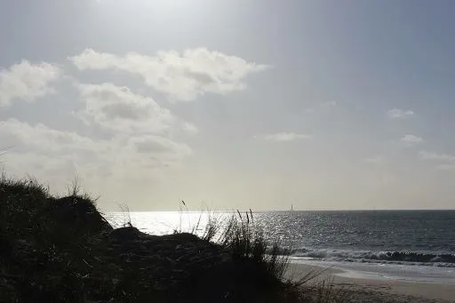 Bord de côte dans le Médoc