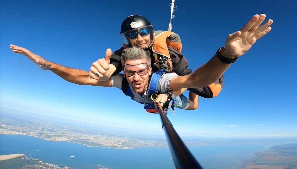 Baptême de saut en parachute