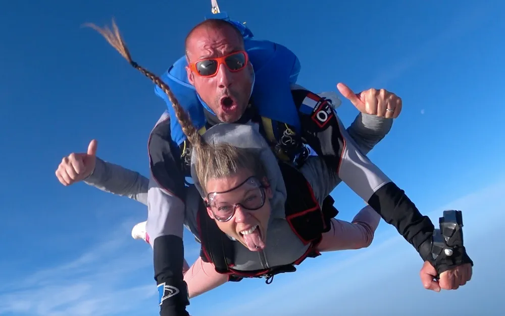 Saut en parachute en Gironde, à Soulac-sur-Mer