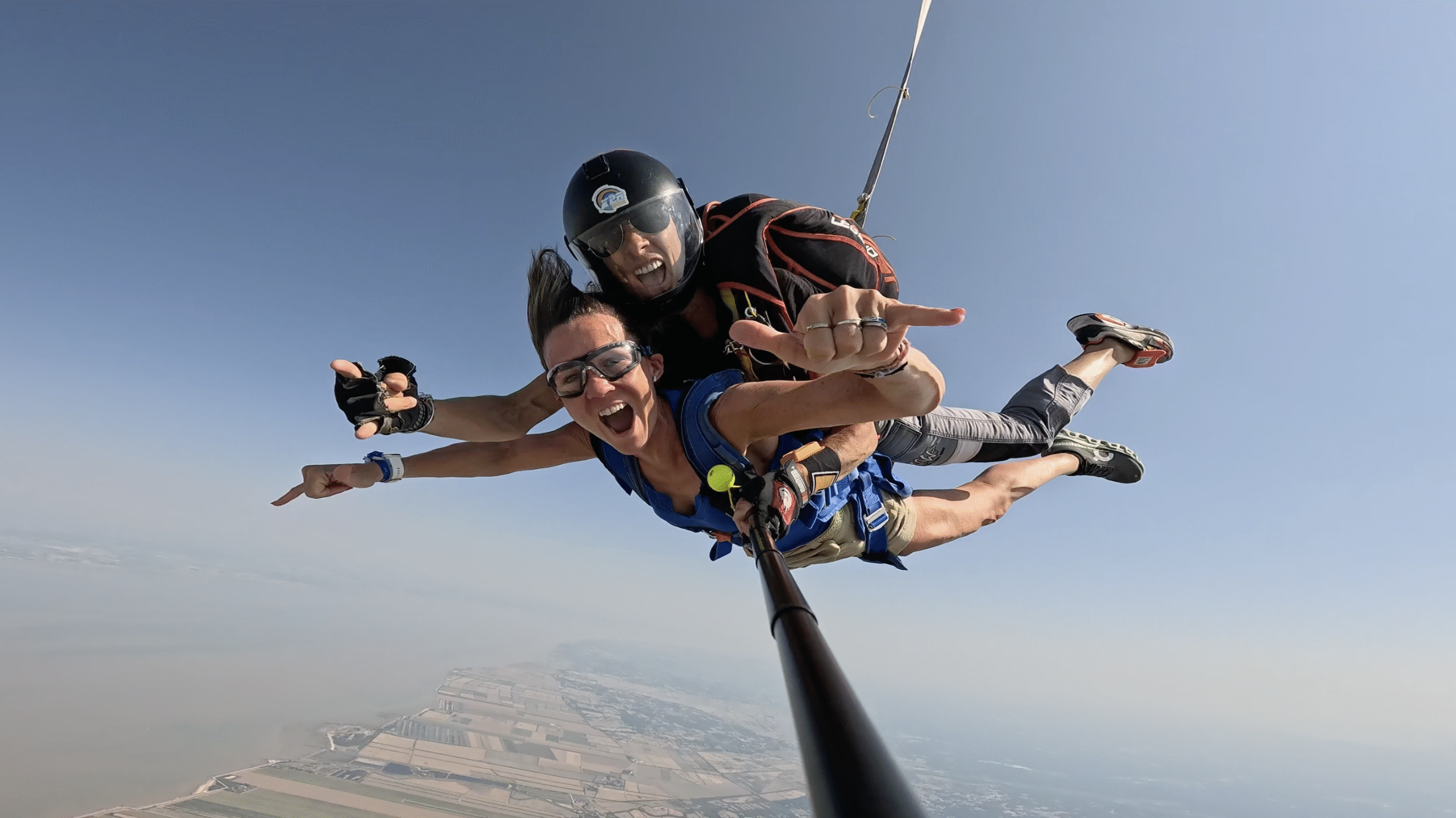 saut en parachute tandem
